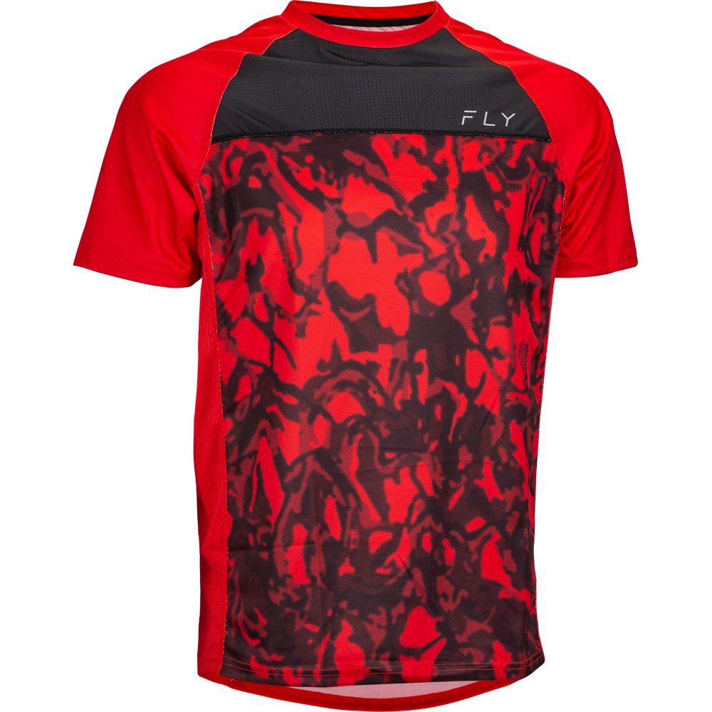 Super D Jersey Red Camo/Black Lg