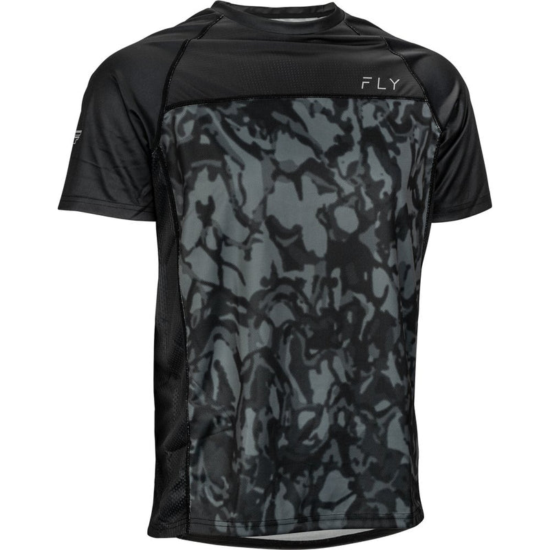 Super D Jersey Dark Grey Camo/Black Sm