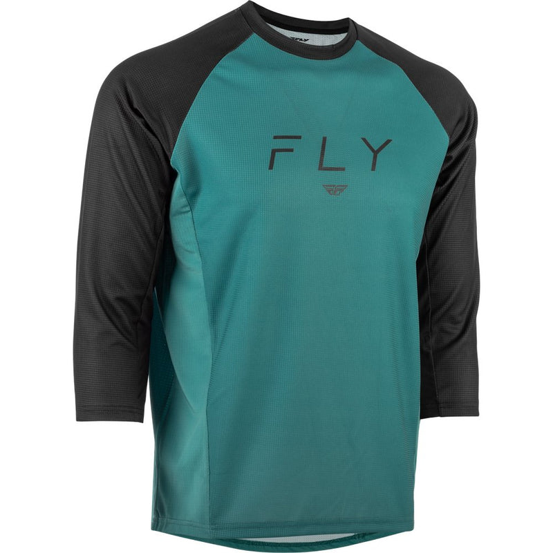 Ripa 3/4 Sleeve Jersey Evergreen/Black Sm
