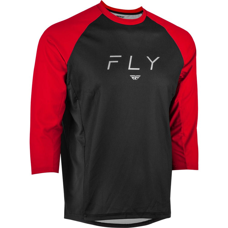 Ripa 3/4 Sleeve Jersey Black/Red Md
