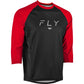 Ripa 3/4 Sleeve Jersey Black/Red 2x
