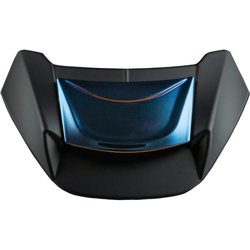 Sentinel Top Center Vent Blue Chrome