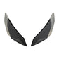 Sentinel Front Side Vents Pair Charcoal Chrome