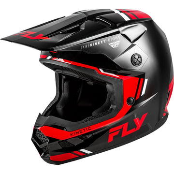 Kinetic Verdict Helmet Black/Red/White 2x