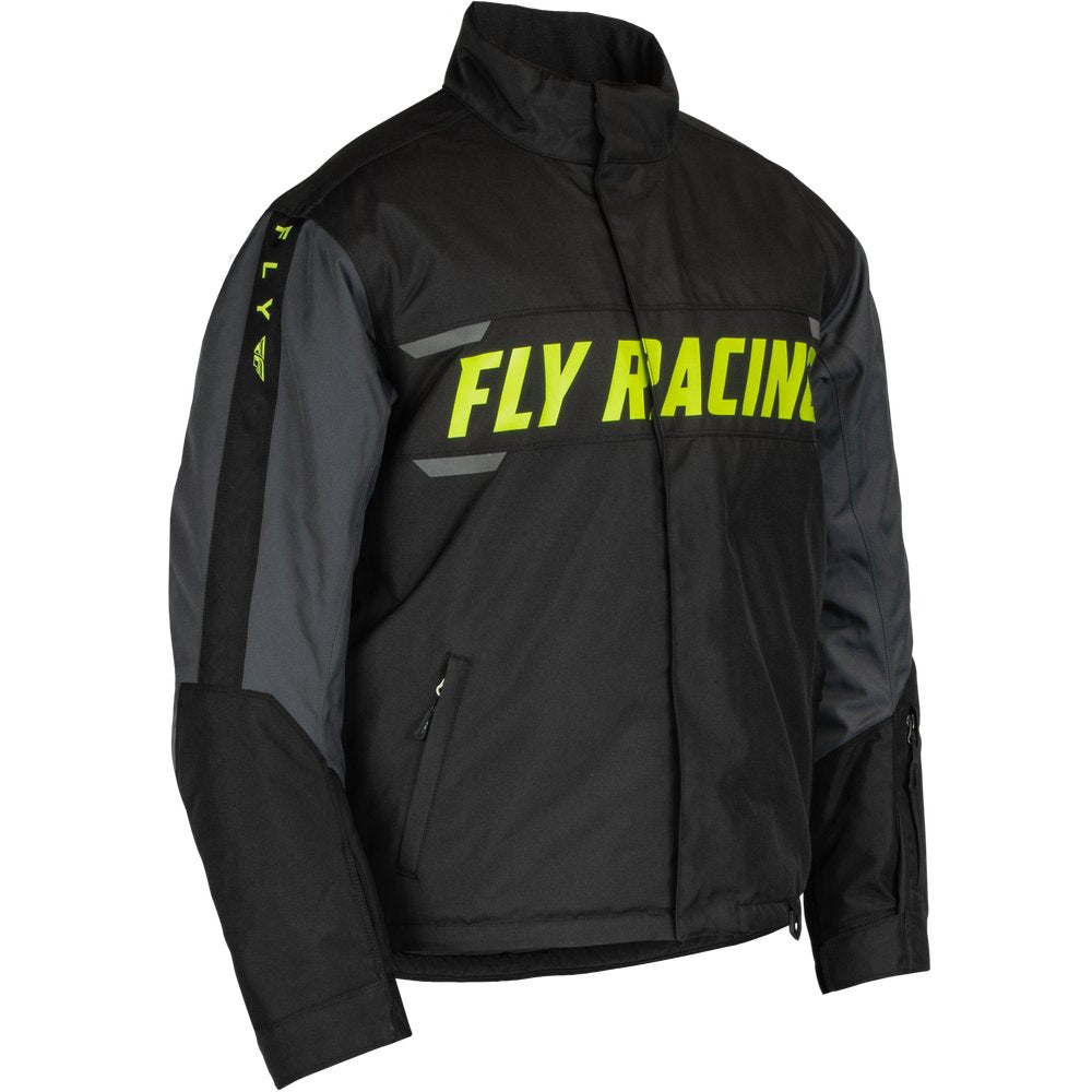 Outpost Jacket Black/Grey/Hi Vis 3x
