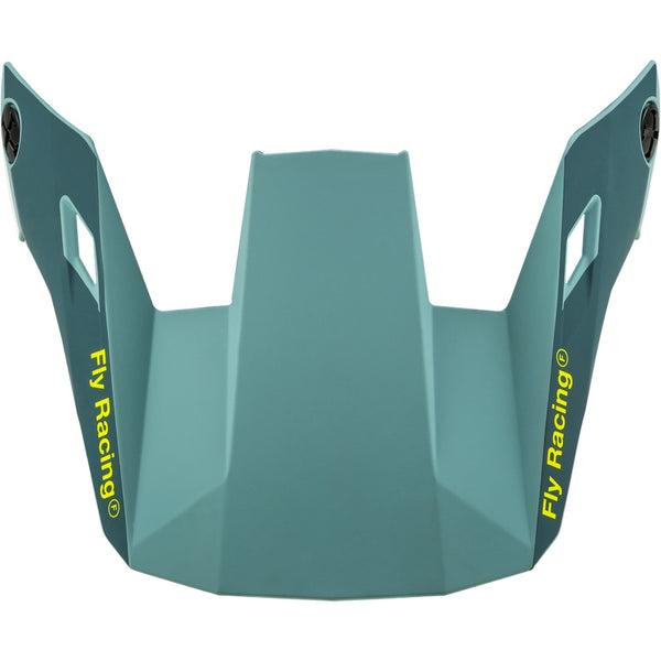 Youth Rayce Helmet Visor Matte Blue Stone/Hi Vis Ys Yl