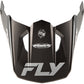 Kinetic Rally Helmet Visor Matte Grey/Black/White Md/Lg