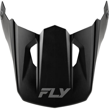 Kinetic Solid Helmet Visor Matte Black Xs/Sm