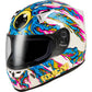 Revolt Space Creep Helmet Light Blue/White/Pink Xl