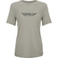 Women's Fly Origin Corp Tee Stone Heather Sm