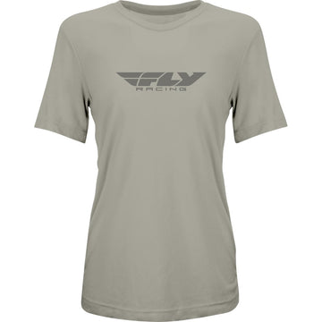 Women's Fly Origin Corp Tee Stone Heather 2x