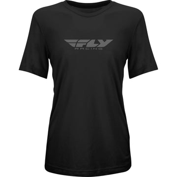 Women's Fly Origin Corp Tee Black/Grey Sm