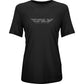 Women's Fly Origin Corp Tee Black/Grey Lg