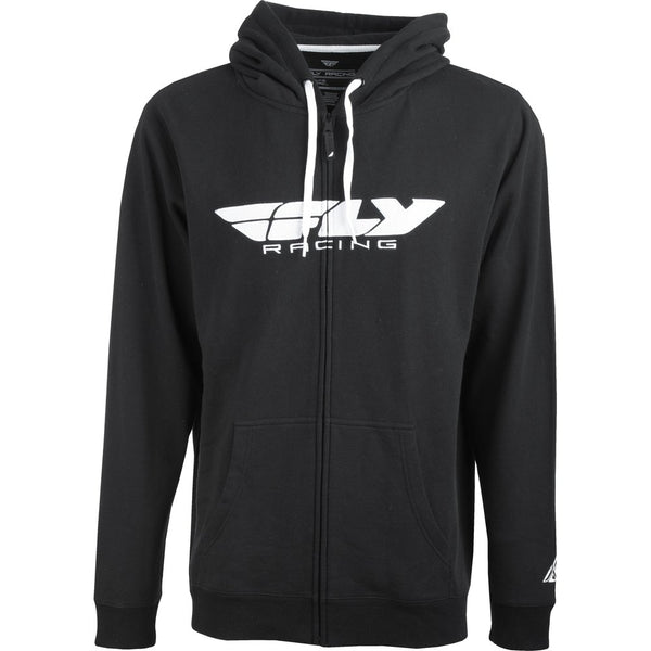 Fly Corporate Zip Up Hoodie Black Xl