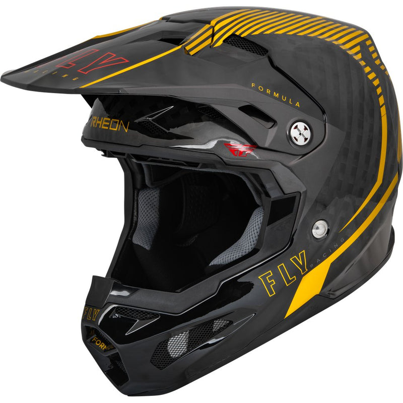 Youth Formula Carbon Tracer Helmet Gold/Black Yl
