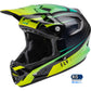 Werx R Helmet Hi Vis/Teal Carbon Xl