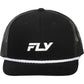 Fly Trucker Hat Black