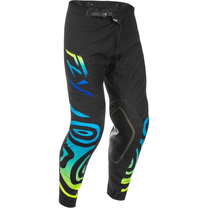 Evolution  Dst Zen Pants Black/Blue/Hi Vis Sz 28