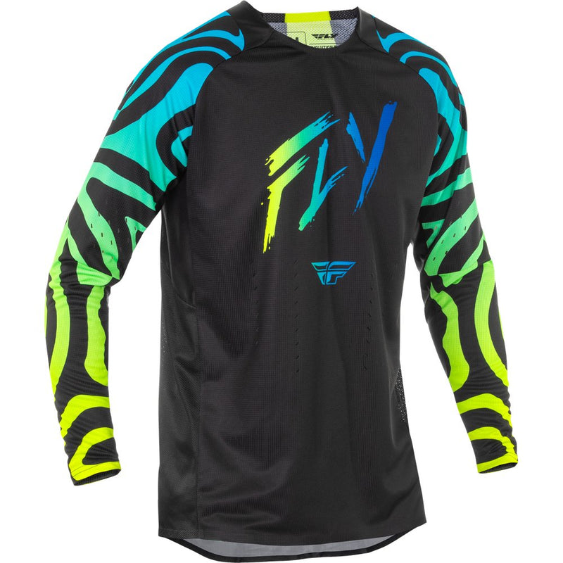 Evolution  Dst Zen Jersey Black/Blue/Hi Vis Sm