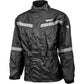 2 Piece Rain Suit Black Sm