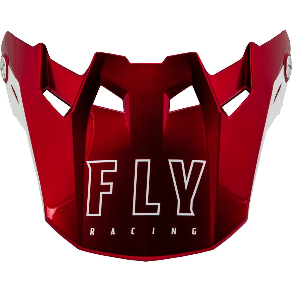 Formula Cc Centrum Visor Metallic Red/White Xl/2x