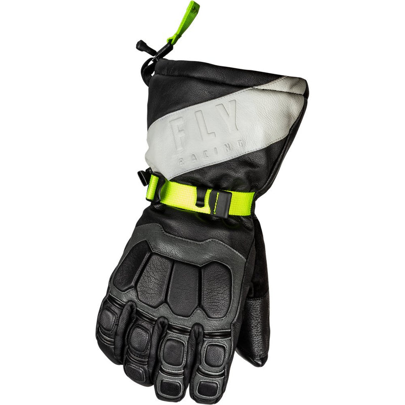 Glacier Gloves Black/Grey/Hi Vis 2x