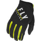 Windproof Gloves Black/Hi Vis Sz 07