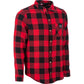 Fly Tek Flannel Red/Black Md