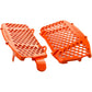 Trail Tech Radiator Guard Set - Orange - Gas Gas/Husqvarna/KTM 0151-RB03