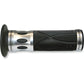Pro Grip 728 Superbike Grips - Open Ends - Silver PA0728OECRAG