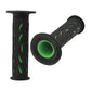 Pro Grip 724 Dual Density Sportbike Grips - Open Ends - Black/Green PA0724OEVE02