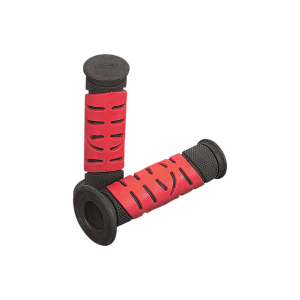 Pro Grip 719 Dual Density Sportbike Grips - Open Ends - Black/Red PA0719OENERO