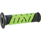 Pro Grip 719 Dual Density Sportbike Grips - Open Ends - Black/Green 719BKGNOE