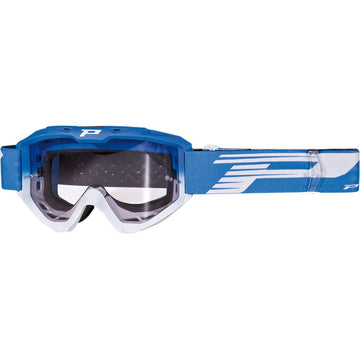 Pro Grip 3450 Riot Goggles - Light Blue/White - Light Sensitive PZ3450AZBI