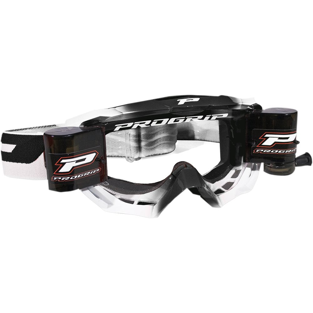 Pro Grip 3200 Roll-Off Goggle - Venom - Black - Clear Lens PZ3200RONERO