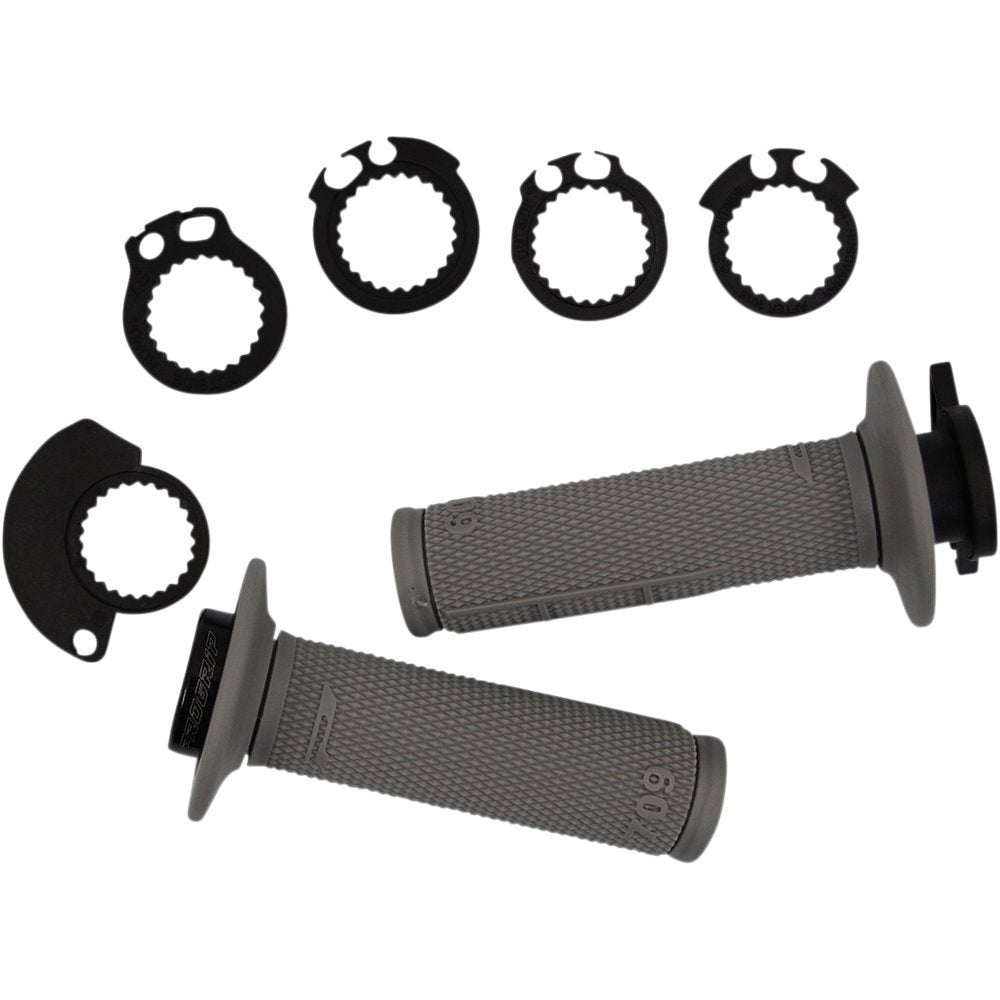 Pro Grip 709 Lock-On Grips - Pro - SCS - Gray PA070900GR