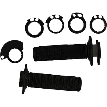 Pro Grip 709 Lock-On Grips - Pro - SCS - Black PA070900NE