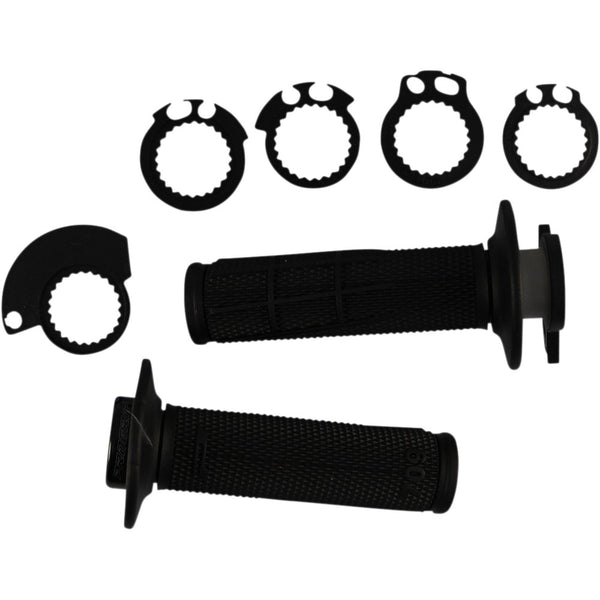 Pro Grip 709 Lock-On Grips - Pro - SCS - Black PA070900NE