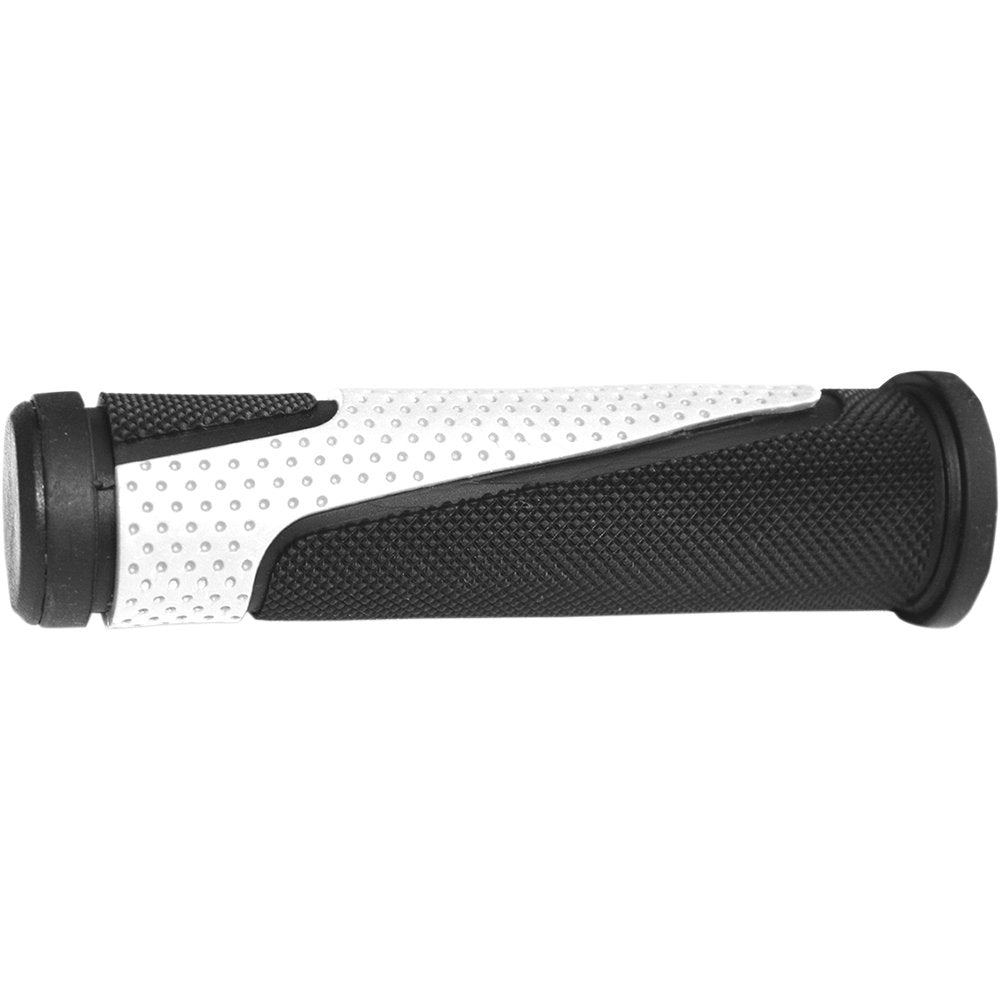 Pro Grip 807 Double Density Open End Grips - White/Black PA080722NEBI