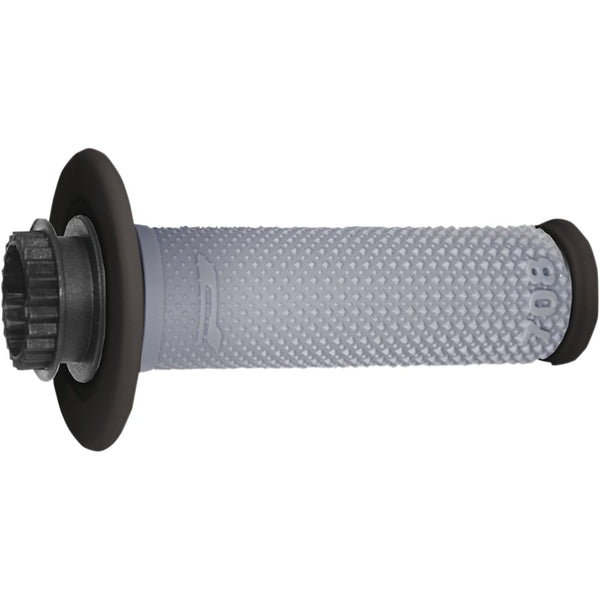 Pro Grip 708 Lock-On Grips - Black/Gray PA070800NEGR