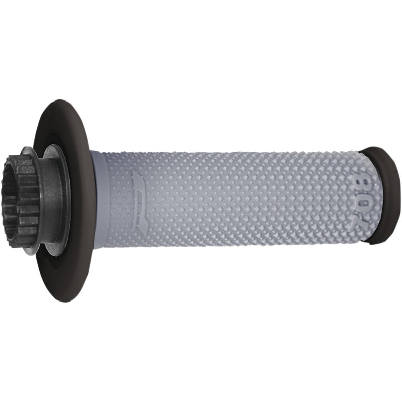 Pro Grip 708 Lock-On Grips - Black/Gray PA070800NEGR