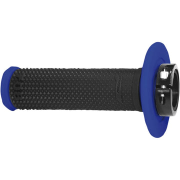 Pro Grip 708 Lock-On Grips - Blue/Black PA070800BL02