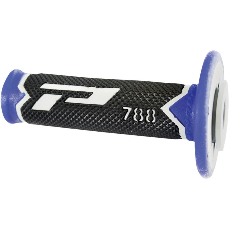 Pro Grip Cross Triple Density 788 Grips - Gray/Blue/Black PA078800TGBL
