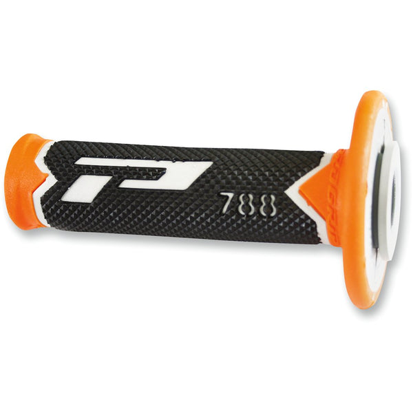 Pro Grip Cross Triple Density 788 Grips - Gray/Orange/Black PA078800TGAC