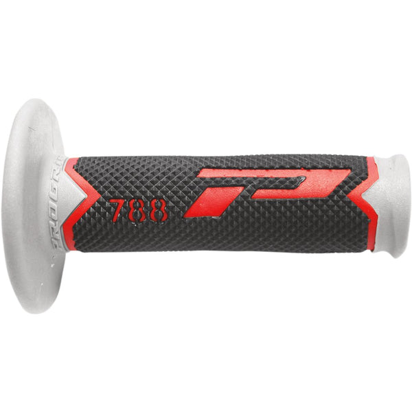Pro Grip Cross Triple Density 788 Grips - Red/Gray/Black PA078800ROGN