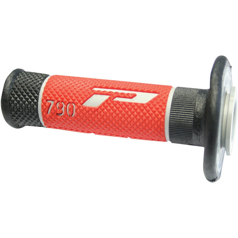 Pro Grip 790 Triple Density Grips - Black/Red PA079000TGRO