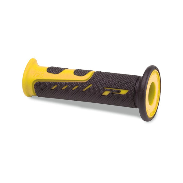 Pro Grip 725 EVO Molded Gel Grips - Open Ends - Yellow/Black PA0725OEGI02