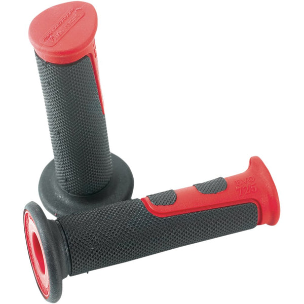 Pro Grip 725 EVO Molded Gel Grips - Open Ends - Red/Black PA0725OERO02