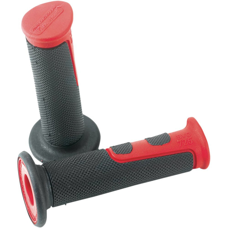Pro Grip 725 EVO Molded Gel Grips - Open Ends - Red/Black PA0725OERO02