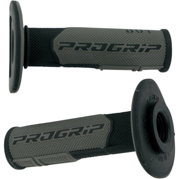 Pro Grip 801 Hybrid Duo-Density Cross Grips - Black/Gray PA080100NEGR